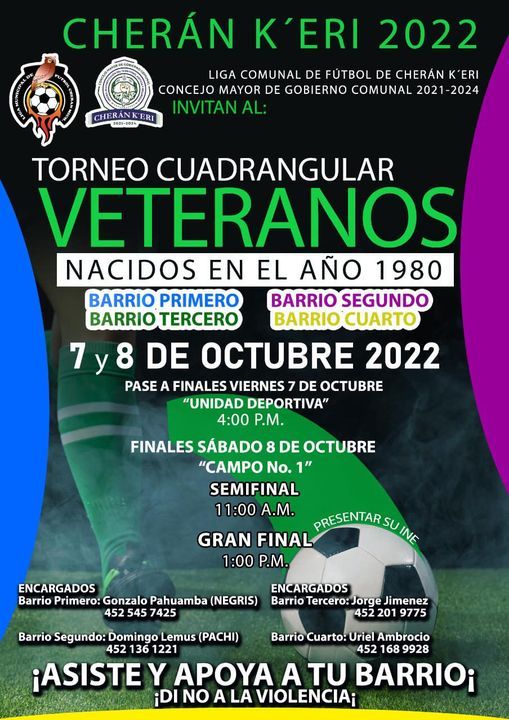 TORNEO CUADRANGULAR VETERANOS