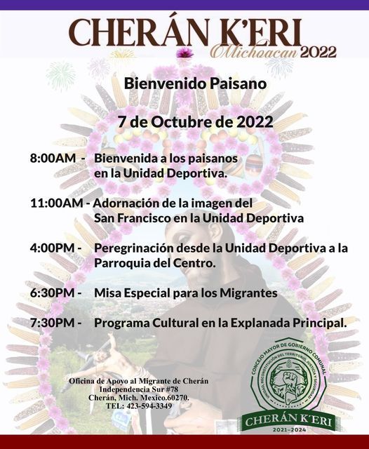 BIENVENIDA A LOS PAISANOS